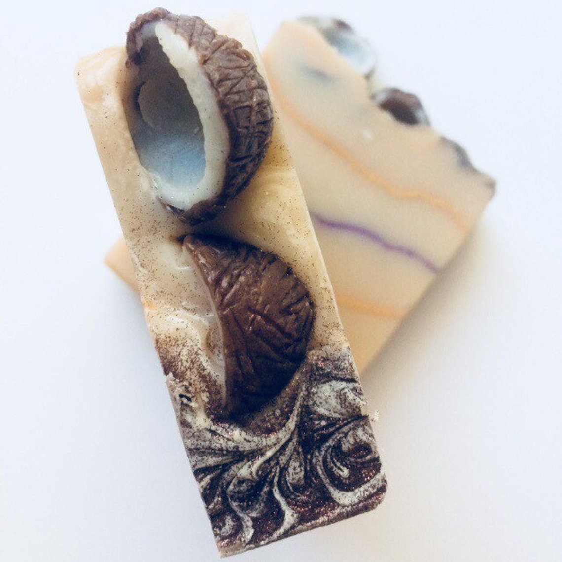 Mini Coconut Decorated Vegan Soap